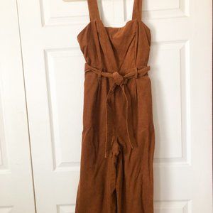 Corduroy Wide Leg Jumpsuit
